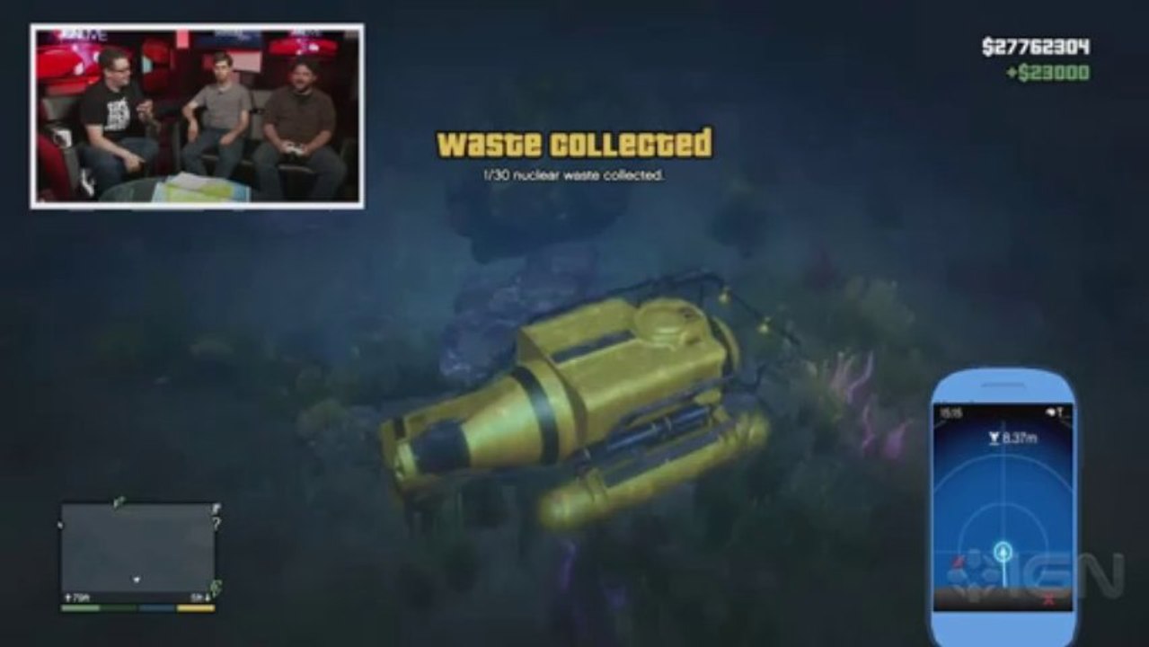 GTA 5  Undersea Exploration - IGN Live