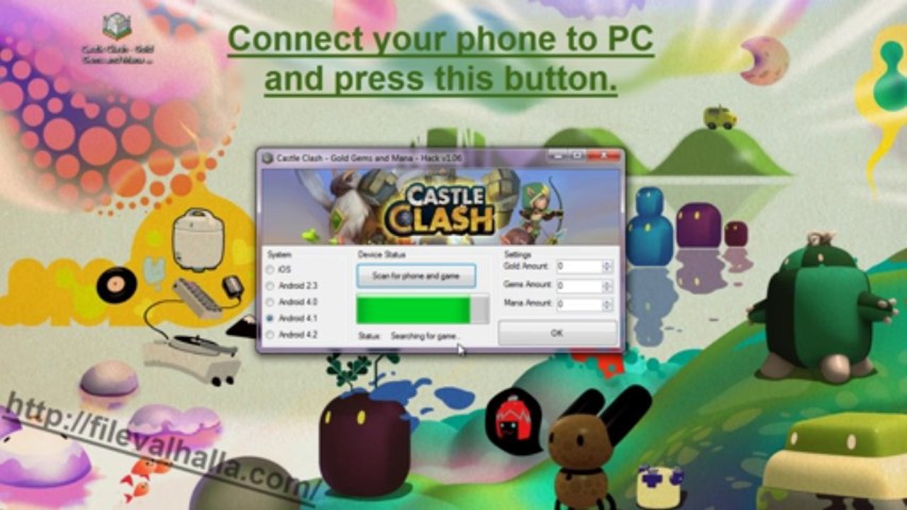 Castle Clash Hack - how to get Gold, Gems and Mana for free? [iOS/Android]