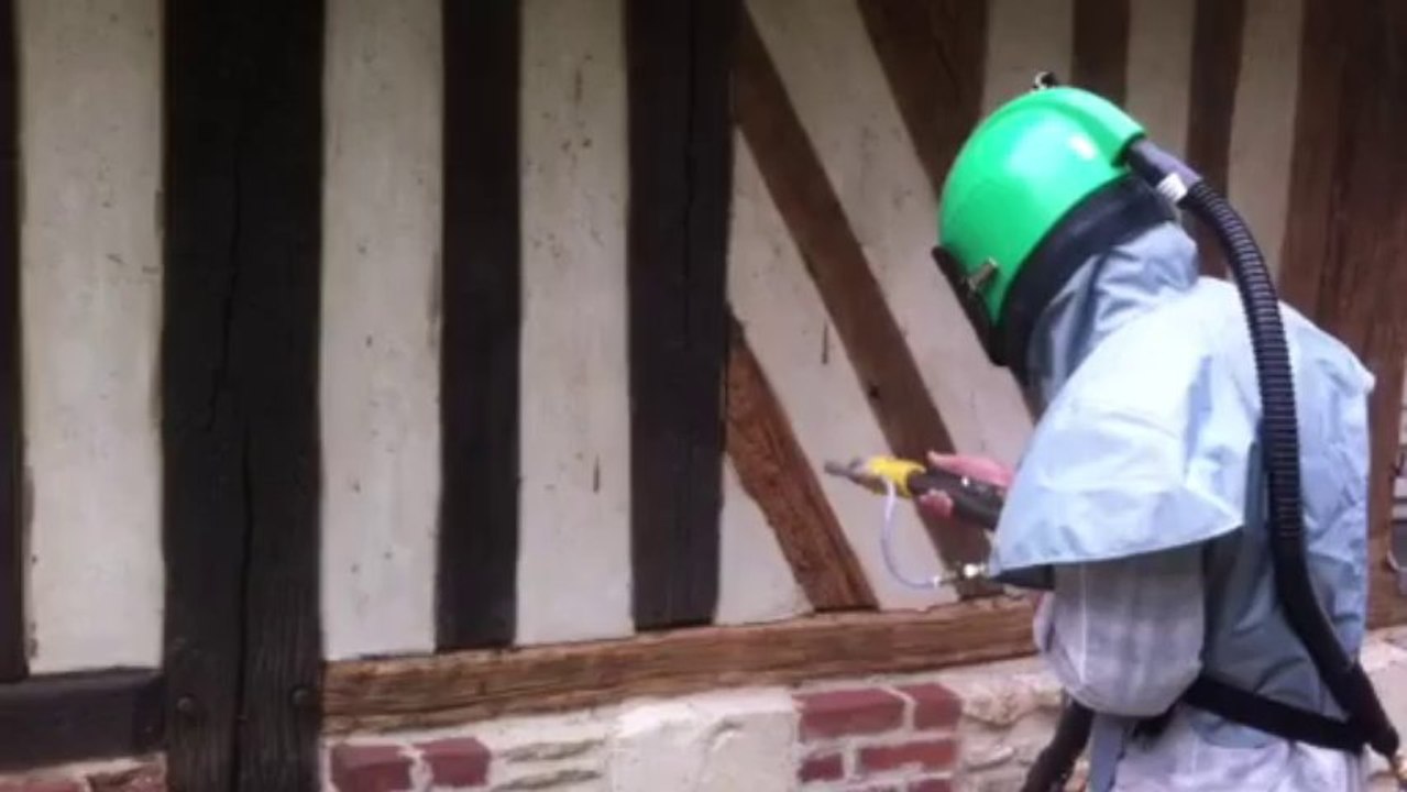 Décapage colombages