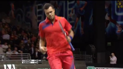 Tsonga edges through to semi-finals