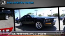 2007 FORD MUSTANG GT DELUXE - San Leandro Honda, Hayward Oakland Bay Area