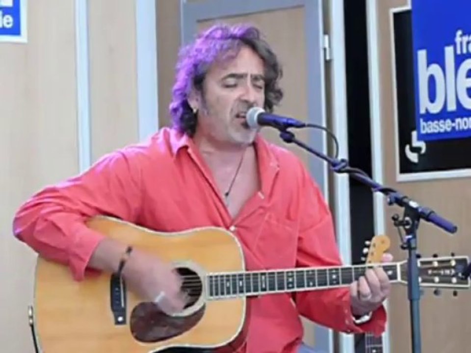 Fred Blondin en concert à la Foire de Caen : On s'est aimés