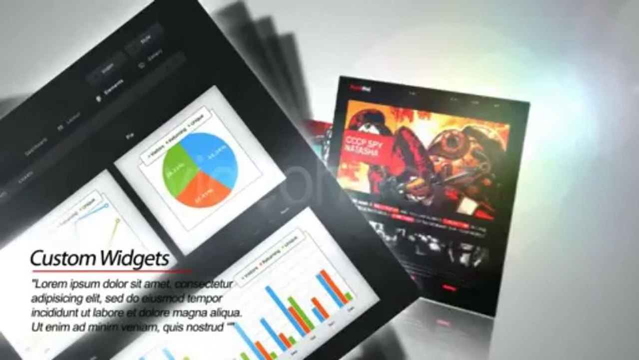 WP Theme Presentation - After Effects Template