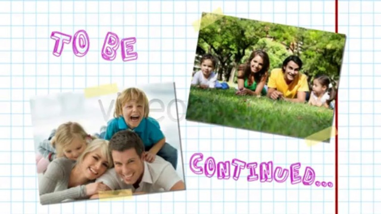 Kids drawing - After Effects Template