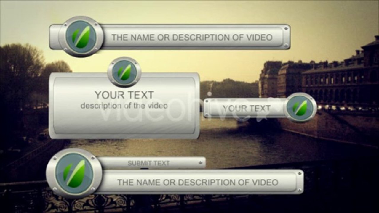 Silver Lower Thirds - After Effects Template