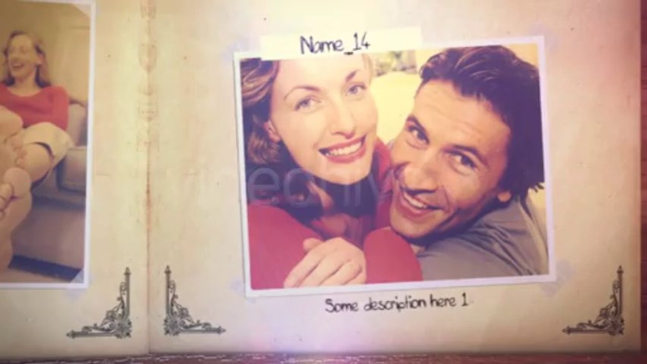 Romantic Photo Album - After Effects Template