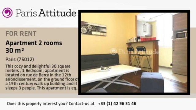 1 Bedroom Apartment for rent - Gare de Lyon, Paris - Ref. 8955