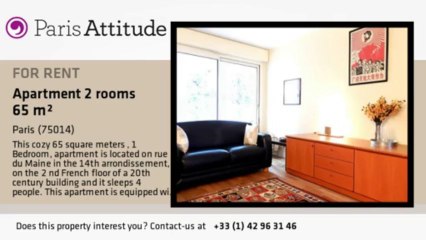 1 Bedroom Apartment for rent - Montparnasse, Paris - Ref. 8898