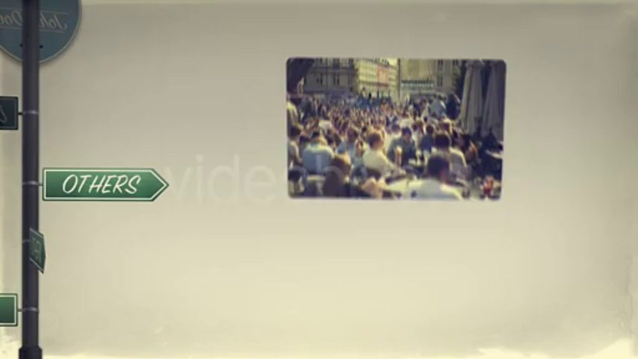 Sign Road Motion - After Effects Template