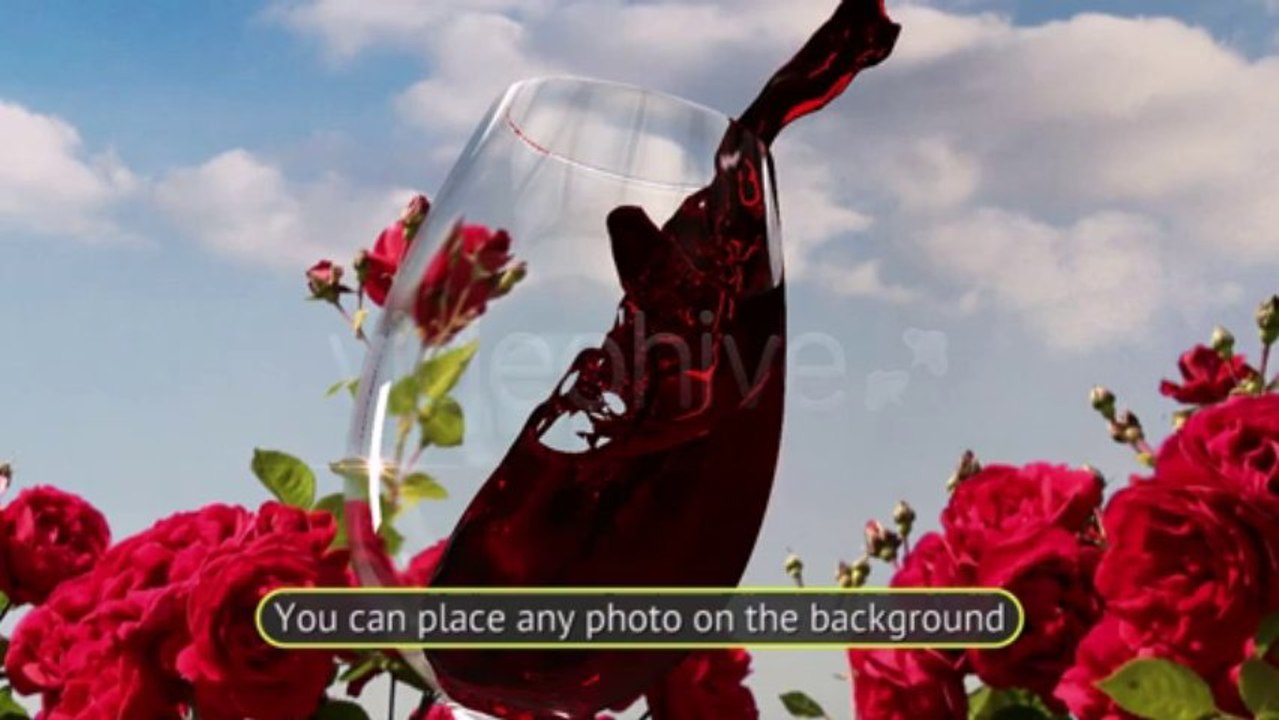 Valentine In Wine - After Effects Template