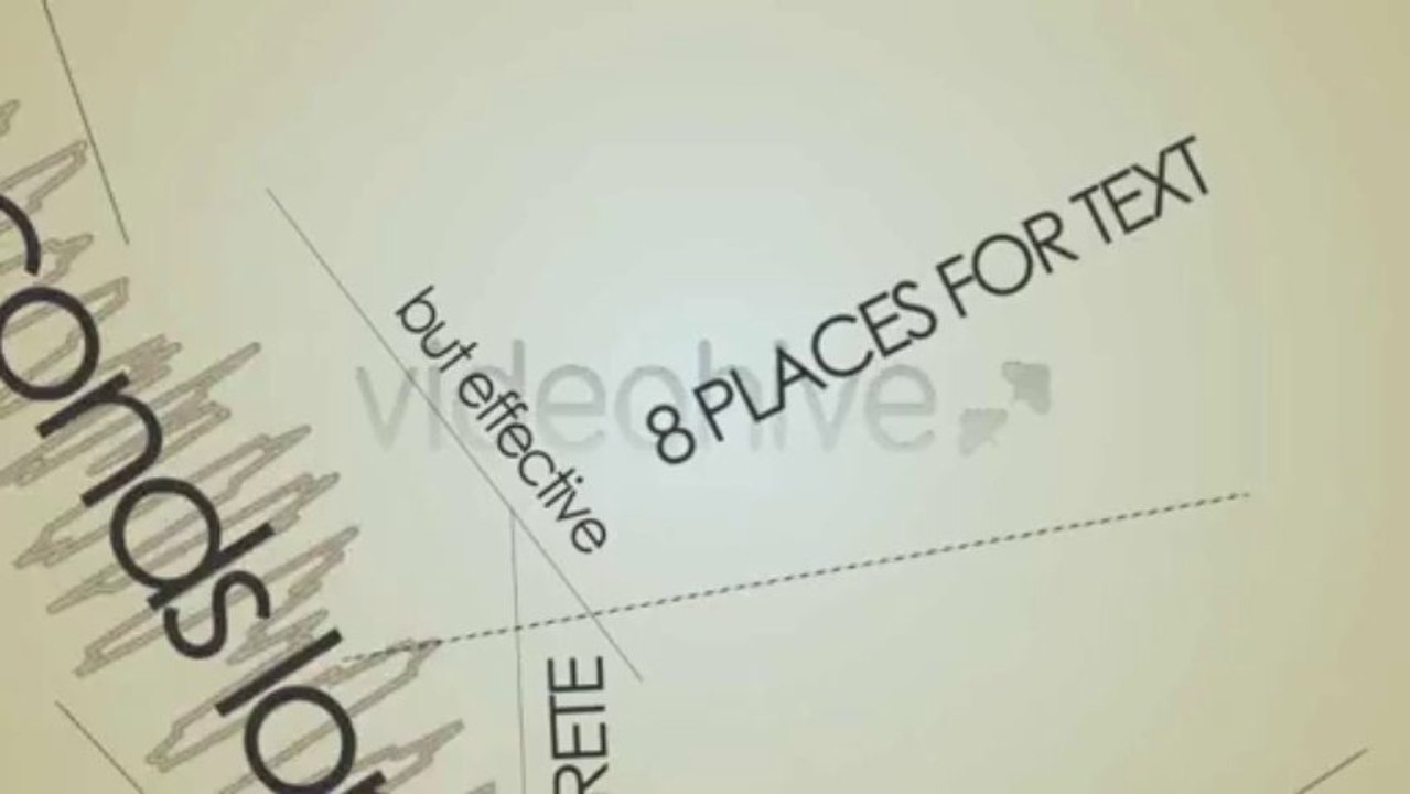 Line Definition - After Effects Template