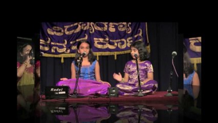 VIDYARANYA KANNADA KUTA: DASA DAY: STUDENT OF ASHA RAO: NIRMALA BHOOPALAM DEVATHA