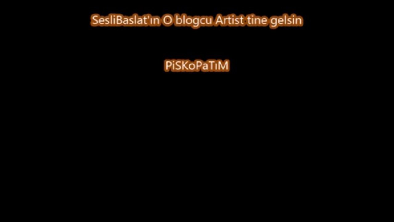 KANCIKLIK YAPAN PİÇ ADAM OL WWW.SESLİBASLAT.COM