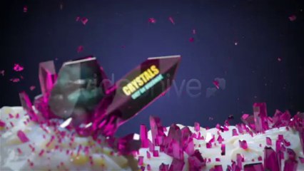 Crystals - After Effects Template