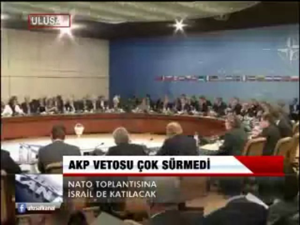 AKP'NİN İSRAİL VETOSU UZUN SÜRMEDİ