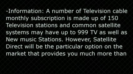 Satellite Direct 3500 HD Channels