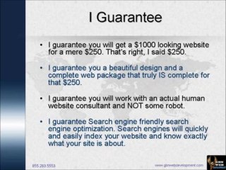 Business Web Sites $25.00 Monthly