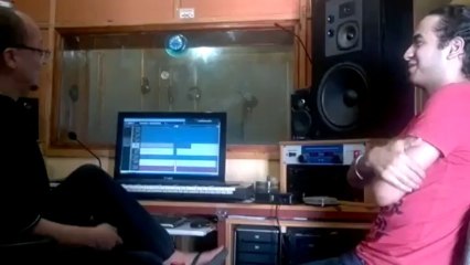 AMINE EL KHALDI AU STUDIO avec ADIL MOUFLIH