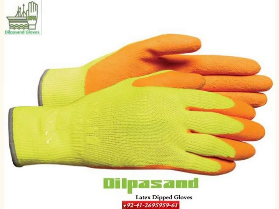 Latex Dipped Gloves