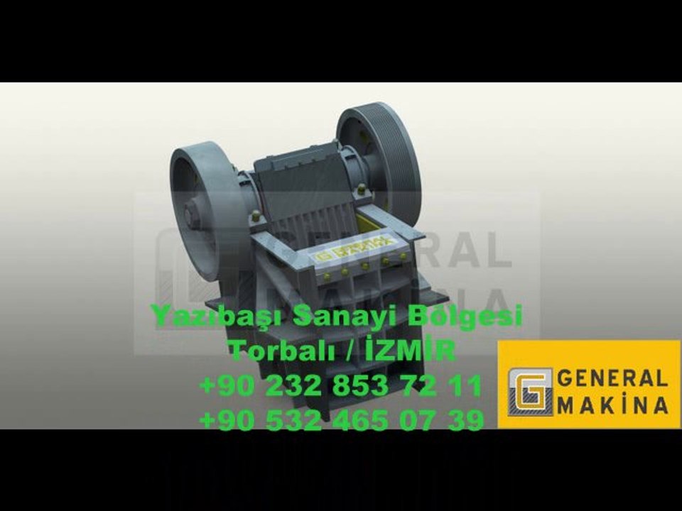 Acil GNR110 ,Satılık Konkasör Tesisleri-GENERAL MAKİNA