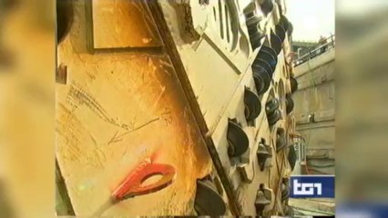 Des activistes italiens à l'assaut du chantier du TGV...