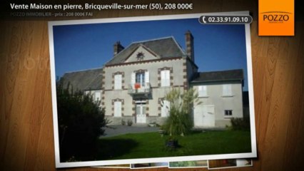 Vente Maison en pierre, Bricqueville-sur-mer (50), 208 000€