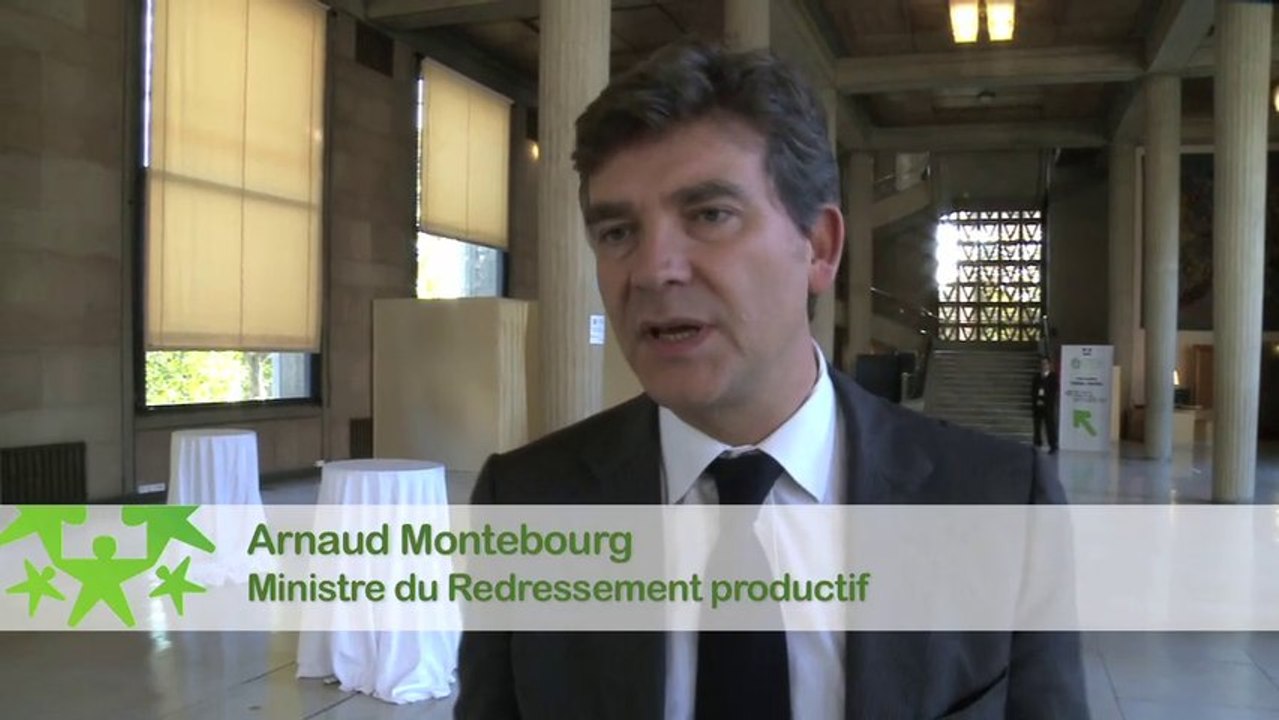 Conférence environnementale 2013 : Itw de Arnau...