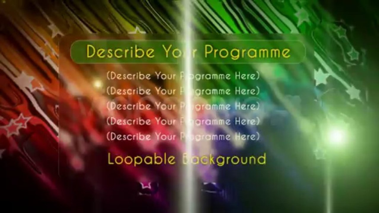 Favorite Stars - After Effects Template