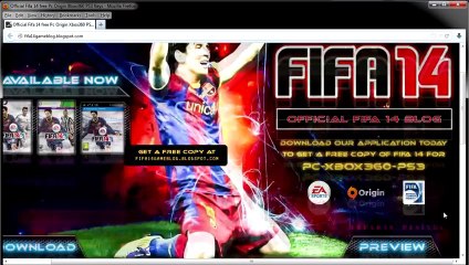 Fifa 14 Free PC (Origin) PS3 Xbox 360 Keys gratuit