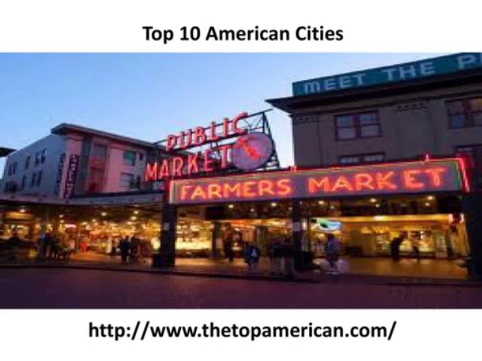 Top Cities In American