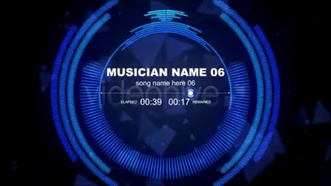 Music Visualizator - After Effects Template