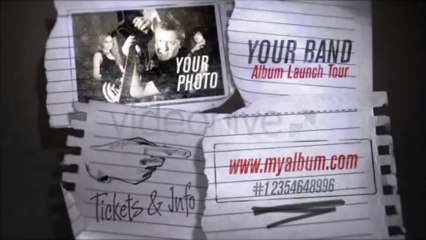 Quick Sketch - Album Promo - After Effects Template