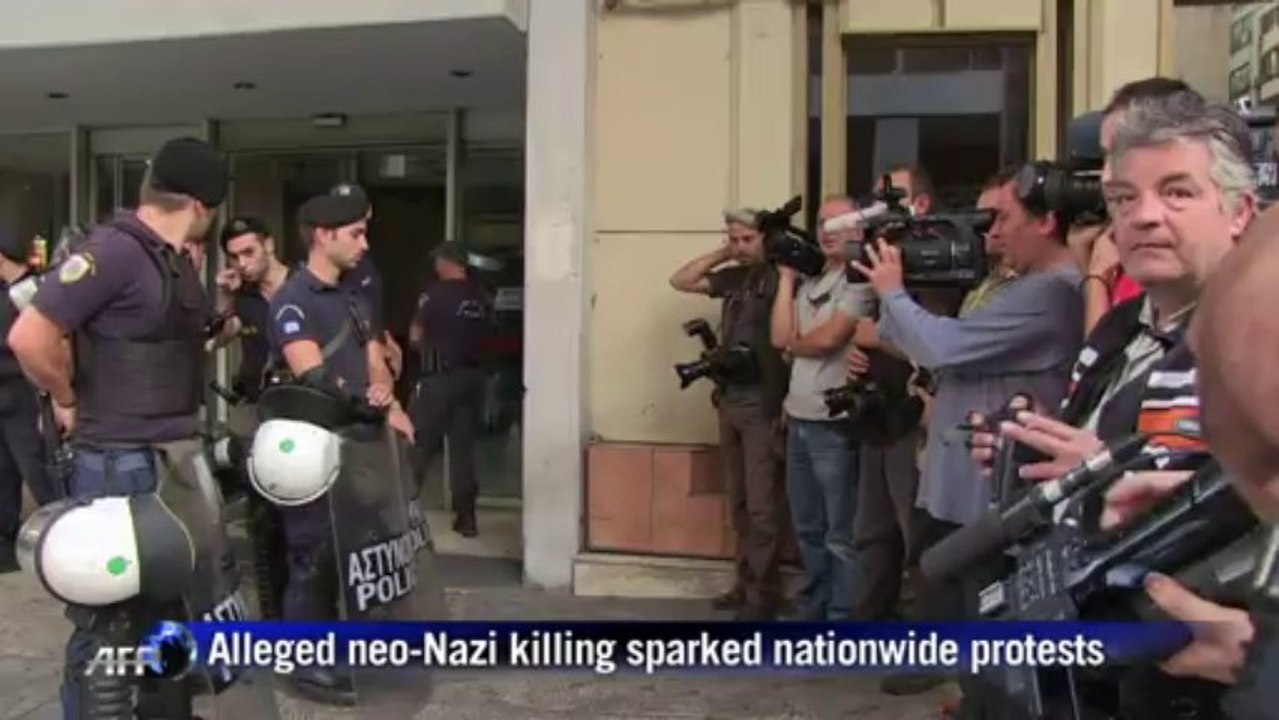 Suspected Greek neo-Nazi killer appears in court