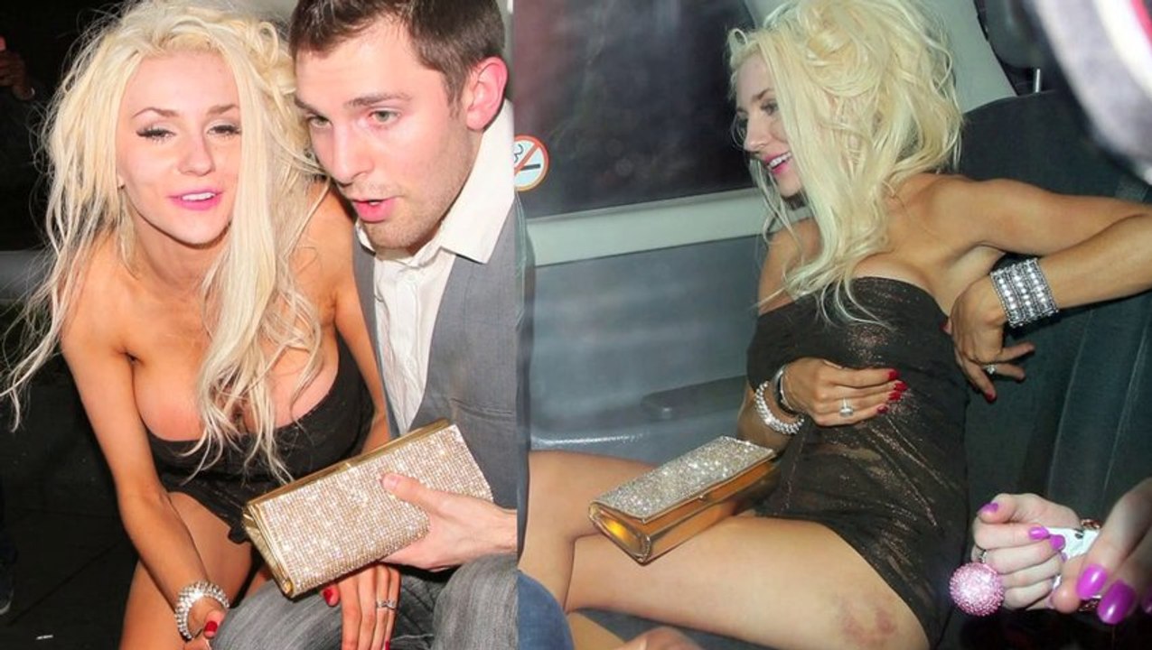 Courtney Stodden Boob Popping Drunken Night - Courtney Stodden Gets Wasted  And Shows Of Boobs - video Dailymotion