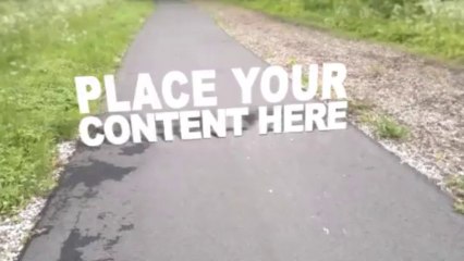 Road in Nature - Tracked Scene 1 - After Effects Template