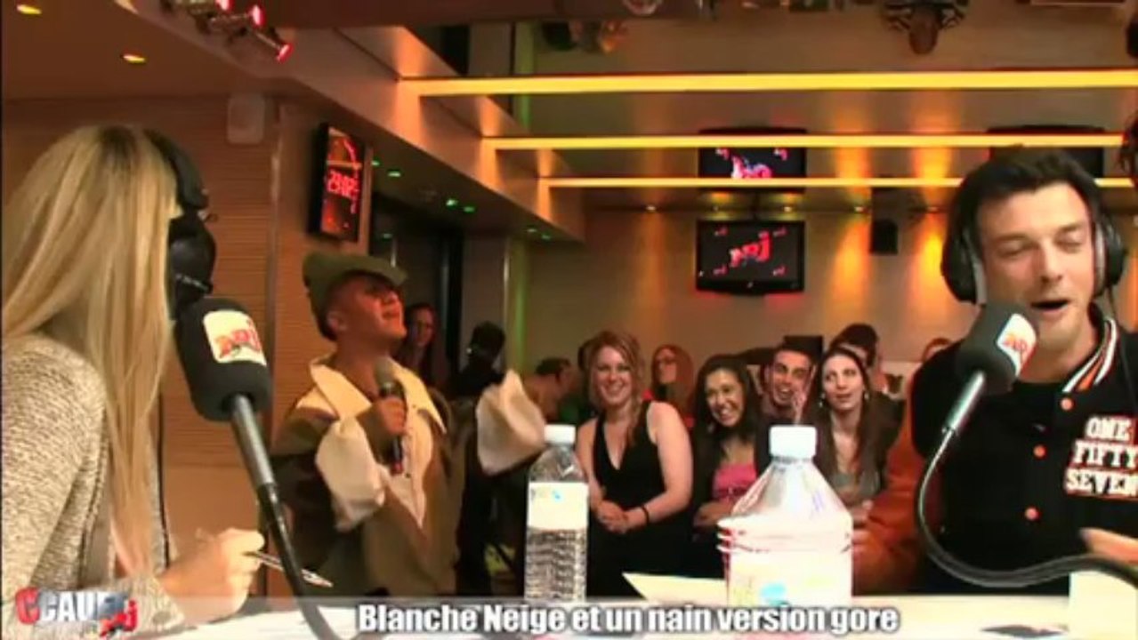 Blanche Neige et un nain version gore - C'Cauet sur NRJ