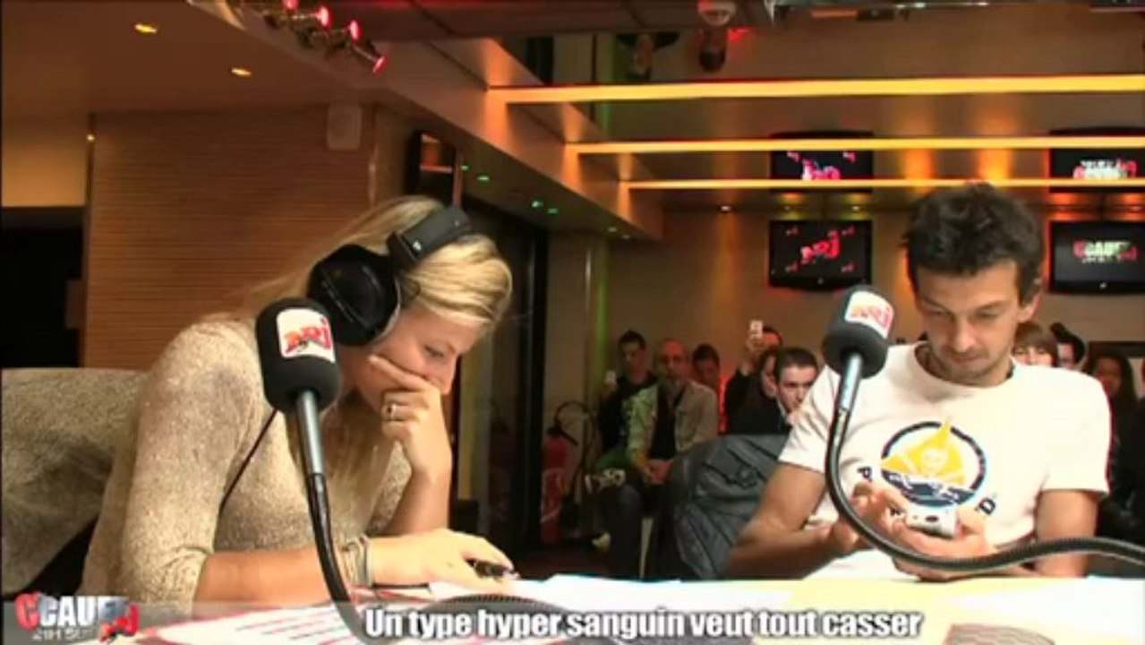 Un mec hyper sanguin veut tout casser- C'Cauet sur NRJ