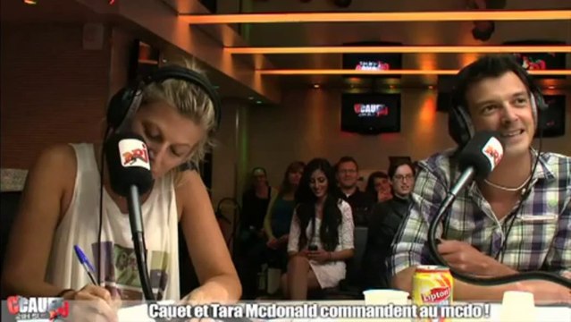 Cauet et Tara Mcdonald commandent au Mcdo ! - C'Cauet sur NRJ