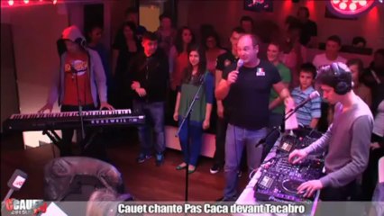 Cauet chante Pas Caca devant Tacabro - C'Cauet sur NRJ