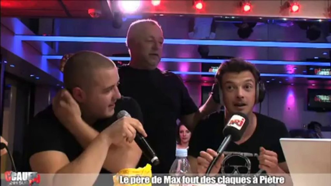 Le père de Max fout des claques à Piètre - C'Cauet sur NRJ