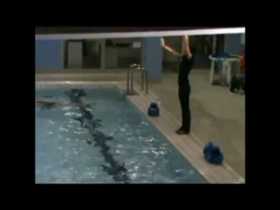 Aqua Aerobic w wodzie Yvette Dobroczek Aerobik w Basenie w Gdańsku Basen Politechniki Gdańskiej
