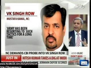 NDTV Mixes MQM's Mustafa Kamal with Kashmiri Mustaf