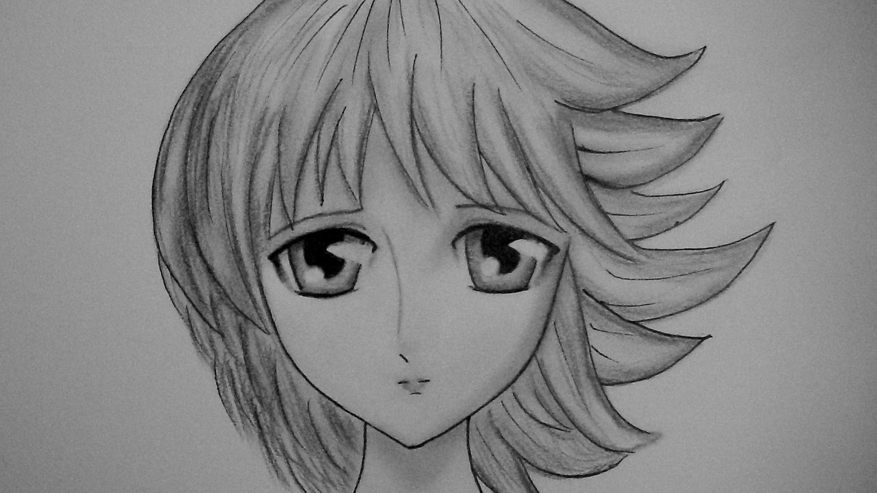 COMO DIBUJAR UN ROSTRO MANGA / DIBUJAR ROSTRO MANGA DE MUJER