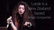 Lorde A Star Is Born - Singer Lorde Trivia - Lorde Royals