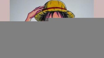 CÓMO DIBUJAR A LUFFY DE ONE PIECE / COMO DIBUJAR ANIME