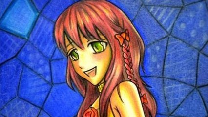 COMO DIBUJAR CABELLO MANGA DE MUJER / DIBUJAR PELO MANGA LACIO
