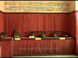 Musical instruments of Gwalior Sangeet Gharana at Jai Vilas Museum, Gwalior.
