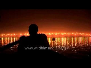 A perfect view of Triveni Sangam