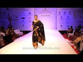 Traditional textiles and handicrafts by designer Meghna rai Medhi at NEDF