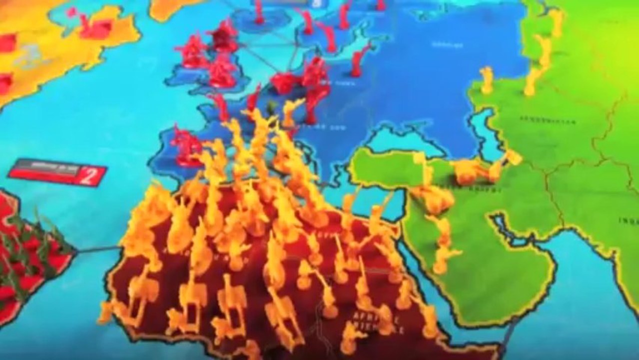 Hâte-toi lentement: le Risk de l'armée suisse